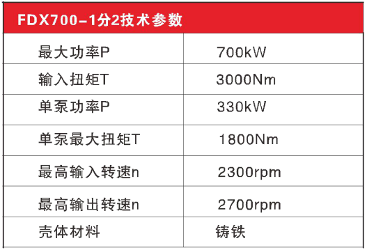 700KW分動箱 700KW分動箱